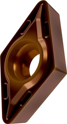 Drehwendeschneidplatte ISO DCMT 11T304E-RF:T9325 D44mm MT-CVD beschichtet - VPE: 10 – Power und Handel