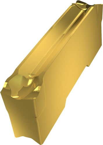 Wendeschneidplatte ISO GL4-D400G02L12-PM:G8330 Breite 4mm PVD beschichtet Gold - VPE: 10