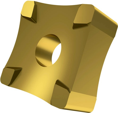 Scarfing-Schneideinsatz ISO SNMX 19-R90:6640 Radius 90mm MT-CVD beschicht Gold - VPE: 10