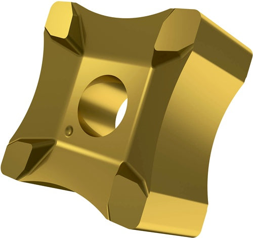 Scarfing-Schneideinsatz ISO SNMX 15-R15:6640 Radius 15mm MT-CVD beschicht Gold - VPE: 10