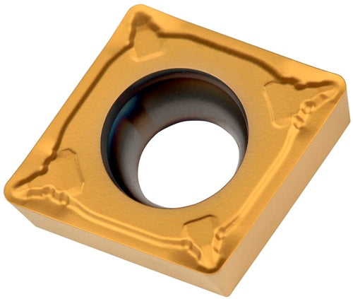 Drehwendeschneidplatte ISO CCMT 060202E-UR:TT310 D28mm PVD beschichtet Gold - VPE: 10 – Power und Handel