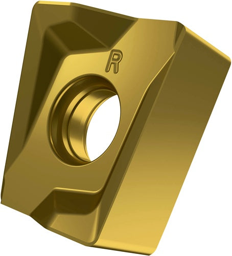 Fräswendeschneidplatte ISO LNMU 160716SR-R:M8340 D57mm PVD beschichtet Gold - VPE: 10
