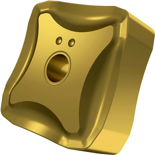 Fräswendeschneidplatte ISO SNHF 1504ENSR-M:M8340 Tiefe 9mm PVD beschichtet Gold - VPE: 10