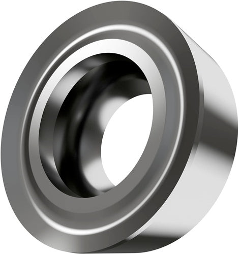 Drehwendeschneidplatte ISO RCGT 0803MOF-AL:HF7 Bohrungs-D 34mm Farbe Silber - VPE: 10