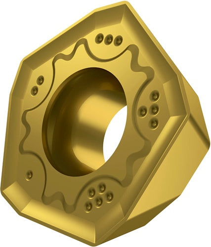 Fräswendeschneidplatte ISO PDKX 0905ZEER-FM:M6330 D55mm PVD beschichtet Gold - VPE: 10