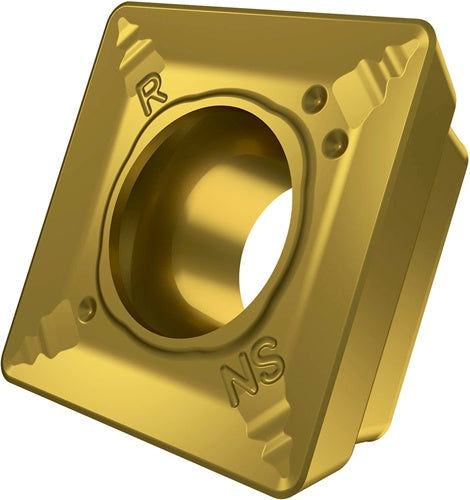Fräswendeschneidplatte ISO SDMT 120508SN-R:M8330 D55mm PVD beschichtet Gold - VPE: 10
