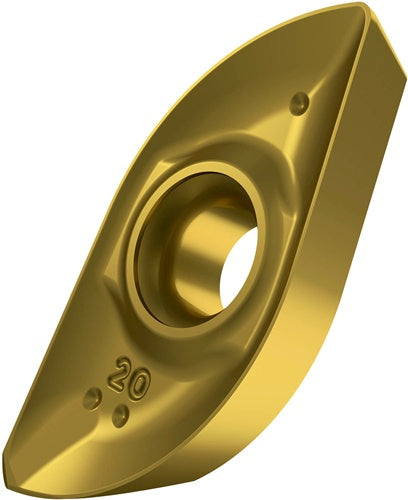 Fräswendeschneidplatte ISO ZP 20ER-M:M8330 Bohrungs-D 4mm PVD beschichtet - VPE: 10