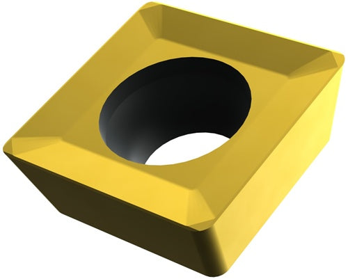 Fräswendeschneidplatte ISO SPET 120408S:M8330 D55mm PVD beschichtet Farbe Gold - VPE: 10