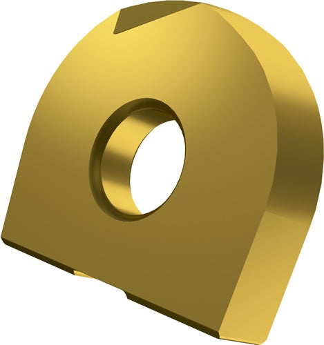 Fräswendeschneidplatte ISO RC 10:M8330 Bohrungs-D 4mm PVD beschichtet Gold - VPE: 10