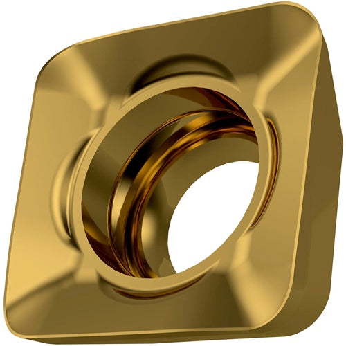 Fräswendeschneidplatte ISO SOMT 050208SR-M:M8330 D25mm PVD beschichtet Gold - VPE: 10