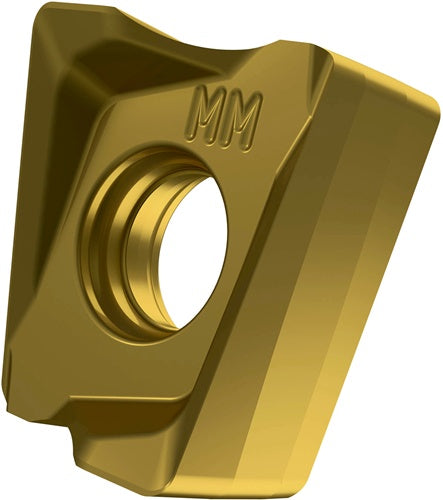 Fräswendeschneidplatte ISO LNGX 120508SR-MM:M6330 D45mm PVD beschichtet Gold - VPE: 10