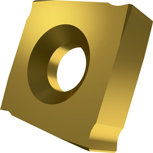 Wendeschneidplatte ISO SNHQ 1203AZEN:M8340 D 5mm PVD beschichtet Farbe Gold - VPE: 10