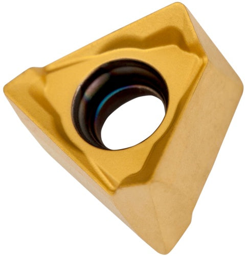 Fräswendeschneidplatte ISO TNGX 100412SR-M:M8330 D28mm PVD beschichtet Gold - VPE: 10