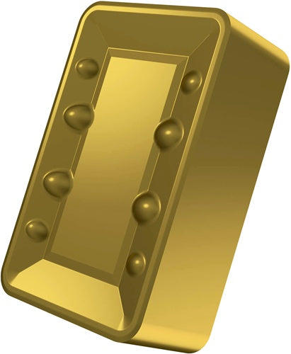 Drehwendeschneidplatte ISO LNUX 40-1129003:6630 D93mm MT-CVD beschichtet Gold - VPE: 5 – Power und Handel