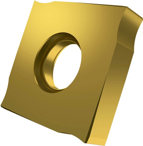 Wendeschneidplatte ISO SNHQ 1204AZTN:M8340 D 5mm PVD beschichtet Farbe Gold - VPE: 10