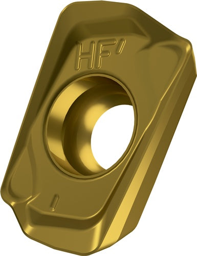 Fräswendeschneidplatte ISO ADEX 070206SR-HF:M8330 D22mm PVD beschichtet Gold - VPE: 10