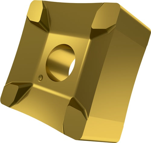 Scarfing-Schneideinsatz ISO SNMX 15-R90:6640 Radius 90mm MT-CVD beschicht Gold - VPE: 10