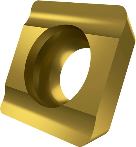 Fräswendeschneidplatte ISO SDEX 090308FN-74:M8330 D44mm PVD beschichtet Gold - VPE: 10