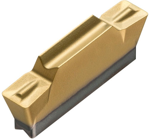 Drehwendeschneidplatte ISO LCMF 031602-M:T8330 Tiefe 3mm PVD beschichtet Gold - VPE: 10