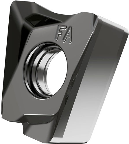 Fräswendeschneidplatte ISO LNGX 120508FR-FA:M0315 D45mm PVD beschichtet Silber - VPE: 10