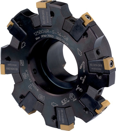 Scheibenfräser ISO 125B04R-S90CN10N18 Tiefe 25mm m Wendeplatte Schneid-D125mm