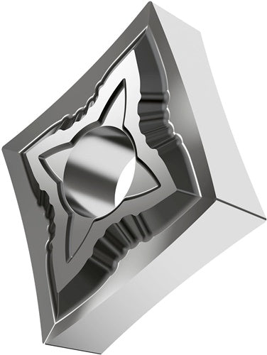 Drehwendeschneidplatte ISO CNGG 120402E-SF:H07 Bohrungs-D 516mm Farbe Silber - VPE: 10