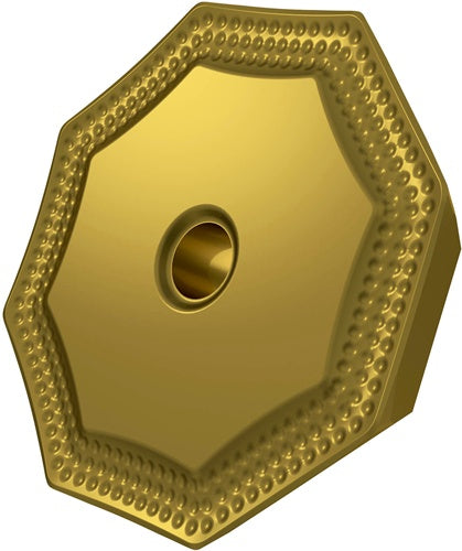 Fräswendeschneidplatte ISO OFKR 0704SN-M:M8340 D265mm PVD beschichtet Gold - VPE: 10