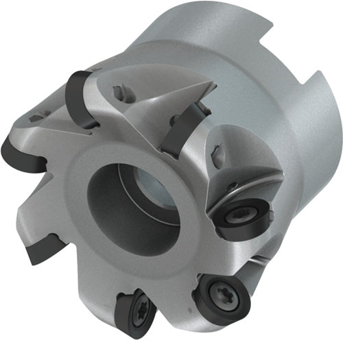 Kopier-Planfräser ISO 52A07R-SMORD10-CF D22mm m Wendeplatte Schneid-D52mm