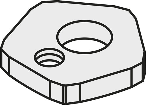 HM Unterlegscheibe ISO SPN 13T3DN Bruttogewicht 2299g PRAMET - VPE: 10 – Power und Handel