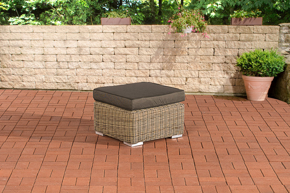 Hocker Bilbao / Madeira Anthrazit – Ansicht 3