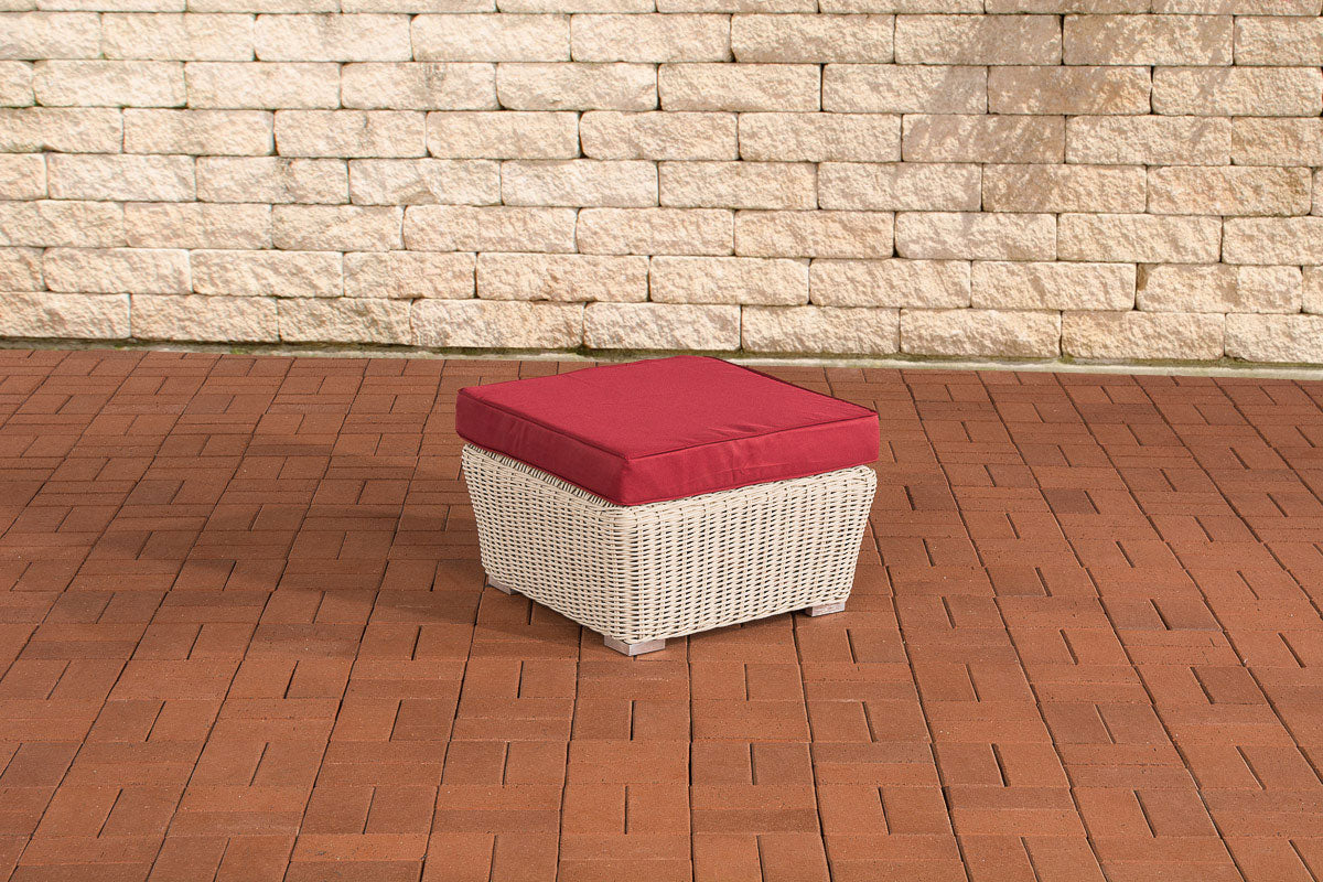 Fußhocker Mandal Rubinrot – Ansicht 5