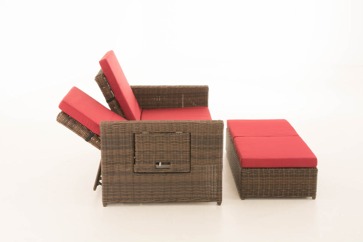 Sofa Ancona Rubinrot 5mm – Ansicht 4