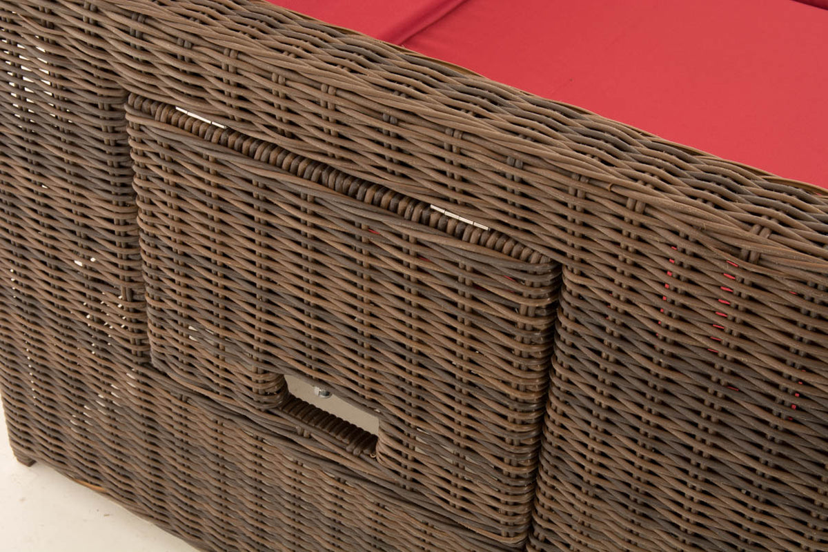 Sofa Ancona Rubinrot 5mm – Ansicht 7