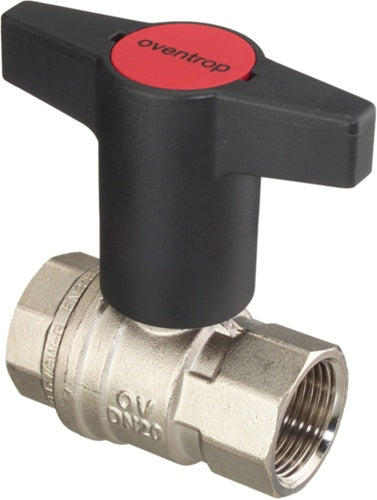 OV Knebelgriff-Kugelhahn Optibal PN 16 Messing DN 25 1Z IG