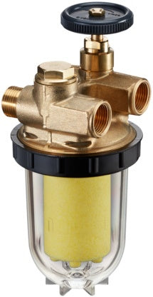 OV Heizölfilter-Zweistrang Oilpur DN 10 Filter Siku-Einsatz 50-75 µm