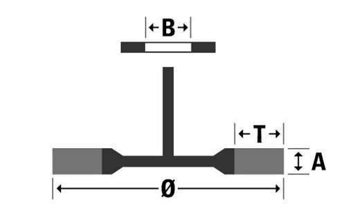 Rundbürste Ø 80 mm Drahtstärke 02 mm VA 19 mm 15000 min-¹ OSBORN - VPE: 10 – Ansicht 3