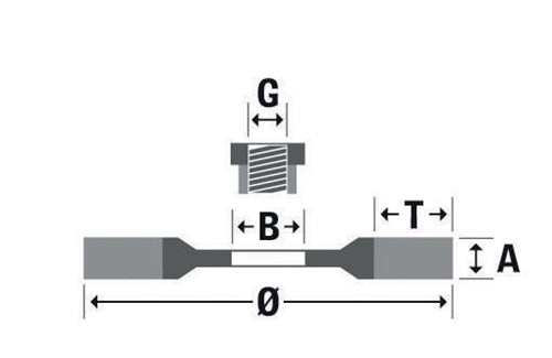 Rundbürste Ø 125 mm Drahtstärke 05 mm 13 mm 12500 min-¹ OSBORN – Ansicht 4