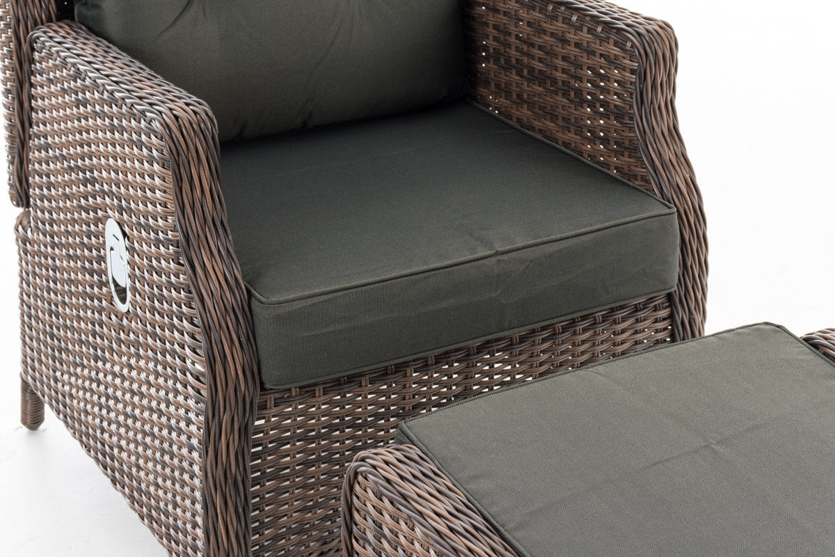 Sessel Breno inkl. Fußhocker Anthrazit – Ansicht 19