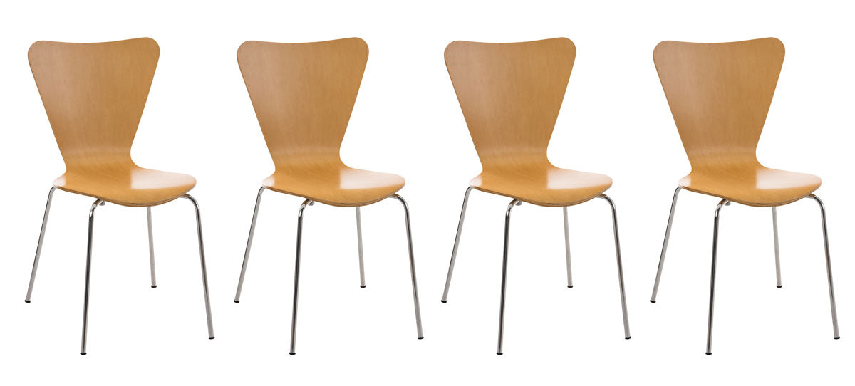 4er Set Besucherstuhl Calisto – Ansicht 15