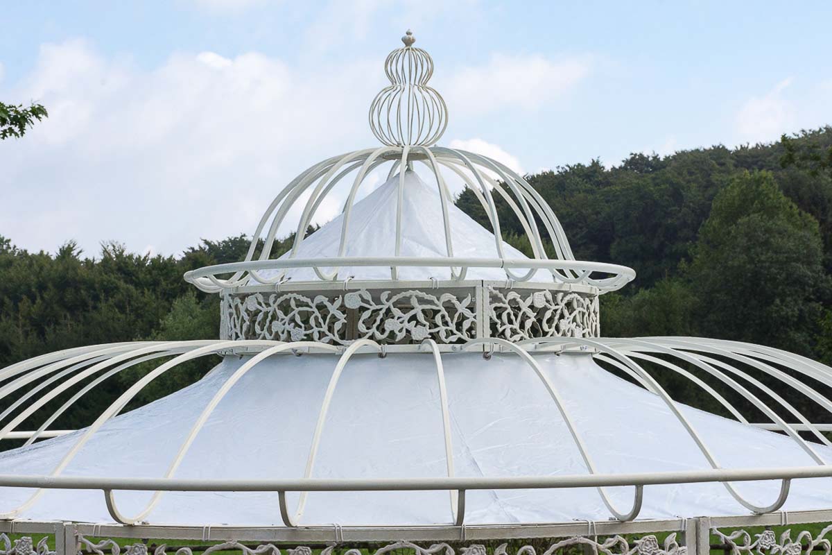 Dach für Luxus Pavillon Romantik 350 cm – Ansicht 2