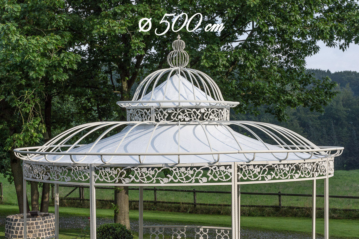 Dach für XXL Luxus Pavillon Romantik 500cm – Ansicht 2