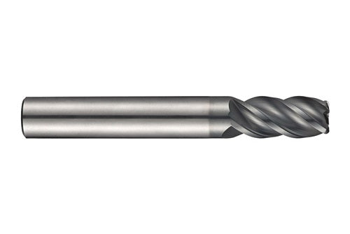 Schaftfräser S262 DORMER Typ N Nenn-Ø 5 Radius 03 Gesamtlänge 57 Schne HM AlCroN-beschichtet 40 DIN 6535-HA – Ansicht 3