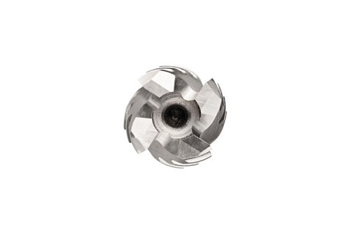 Schaftfräser C400 DIN 844 K D6mm Gesamt-L57mm Schneiden-L13mm HSS-E Blank – Ansicht 3