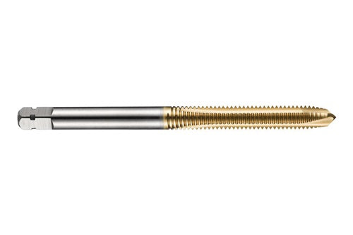 Maschinengewindebohrer ISO 529B E000TIN M4x07mm HSS-E-PM TiN 25XD 6H DORMER – Ansicht 3