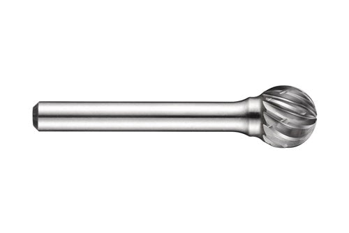 Frässtift KUD Ø 8 Kopflänge 6 mm Schaft-Ø 6 HM Verzahnung für Stahl DORMER – Ansicht 3