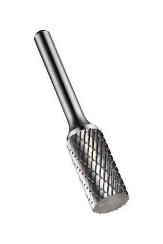 Frässtift ZYA Ø 6 Kopflänge 18 mm Schaft-Ø 6 HM Verzahnung Kreuz DORMER