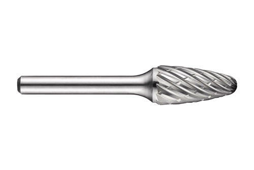 Frässtift RBF Ø 96 Kopflänge 19 mm Schaft-Ø 6 HM Verzahnung für Stahl DORMER – Ansicht 3