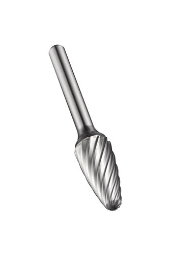 Frässtift RBF Ø 96 Kopflänge 19 mm Schaft-Ø 6 HM Verzahnung für INOX DORMER