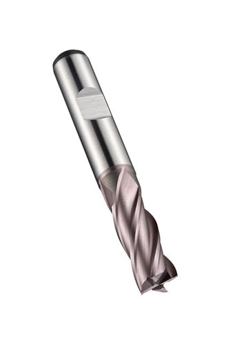 Schaftfräser C246 DIN 844 K D2mm Schneiden-L7mm HSS-E-PM TiCN 30Grad Z4