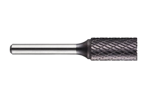 Frässtift ZYA-S Ø 8 Kopflänge 19 mm Schaft-Ø 6 HM TiAlN Verzahnung Kreuz DORMER – Ansicht 3